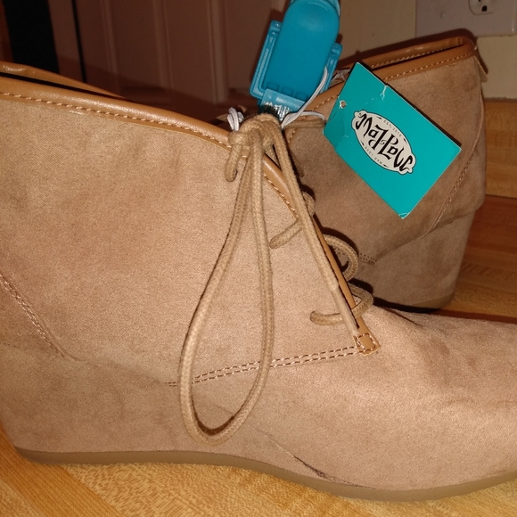 Ladies wedge booties - Picture 6 of 8